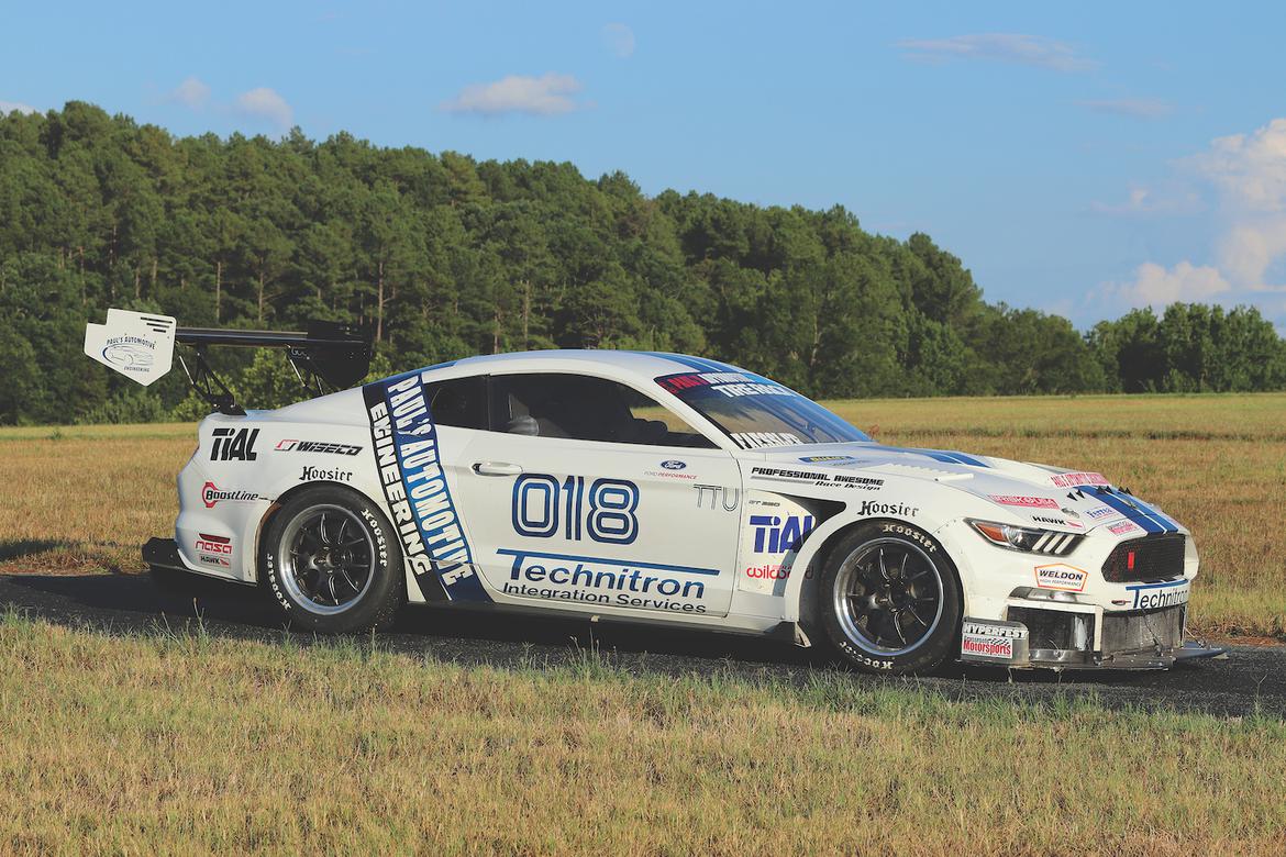 Paul's Automotive Engineering Mustang before AMB Aero aerodynamic upgrades